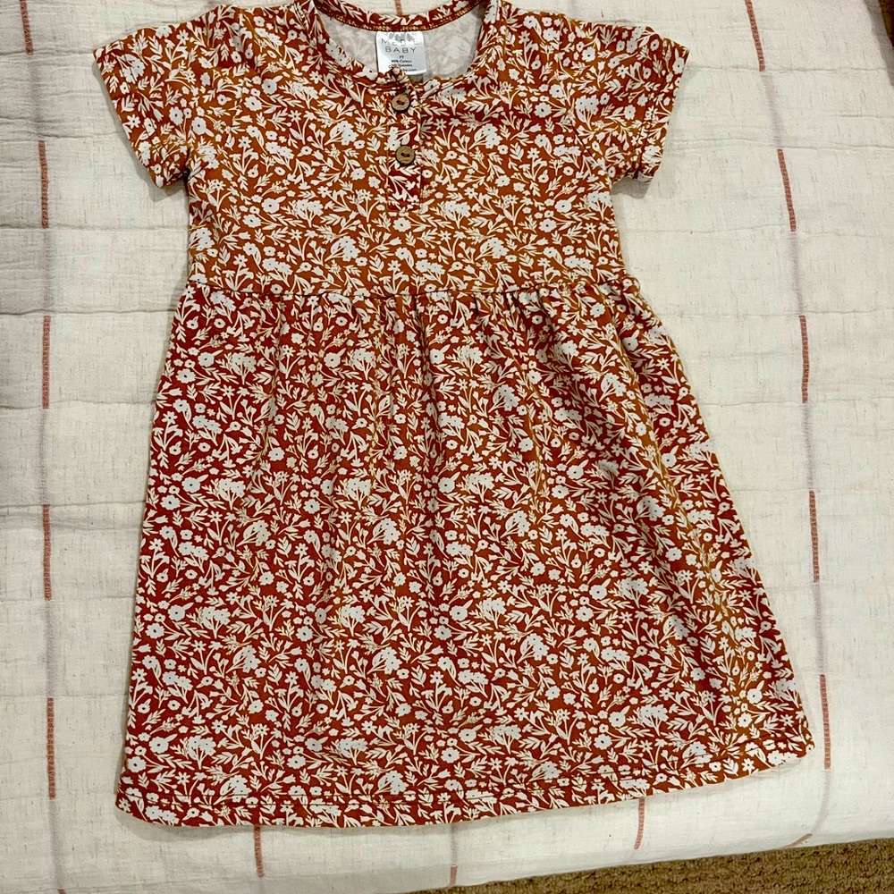 Mebie Baby 3T Girls Fall Dress